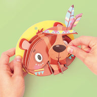 3D Bear Hanging Decoration To Make - Craft Gifts for 4 yrs +