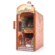 3D Wooden Cosy Coffee Shop Book Nook