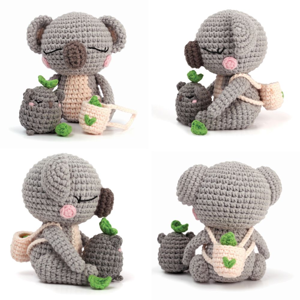Amigurumi Crochet Kodi The Koala - Graine Creative 