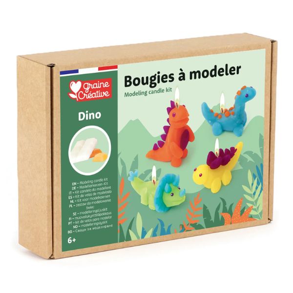 Kids Candle Making Kit - Dinosaurs