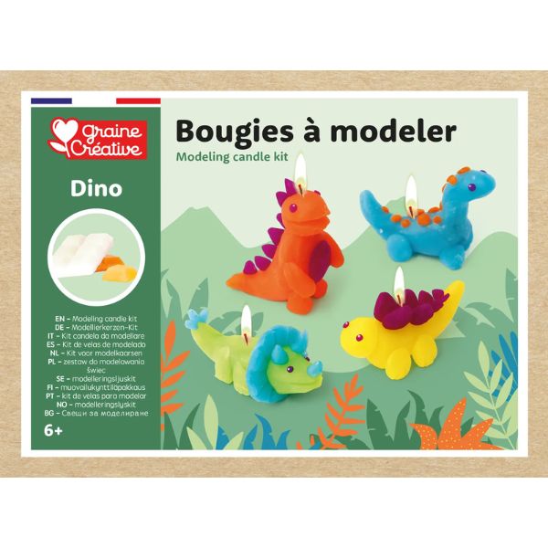 Kids Candle Making Kit - Dinosaurs