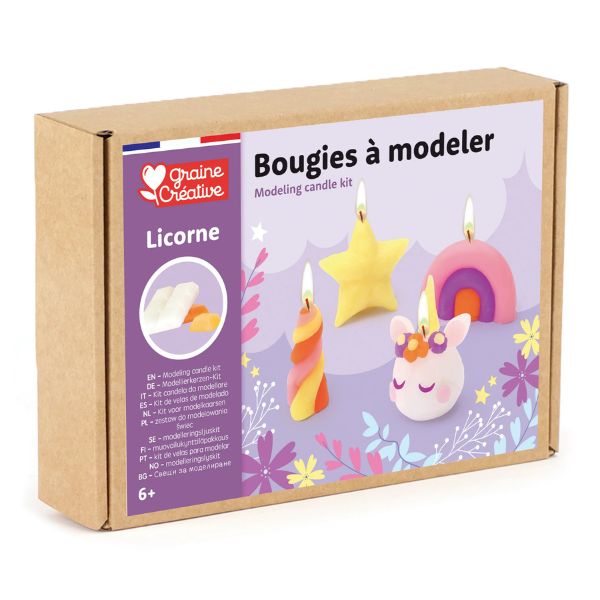Kids Candle Making Kit - Unicorns