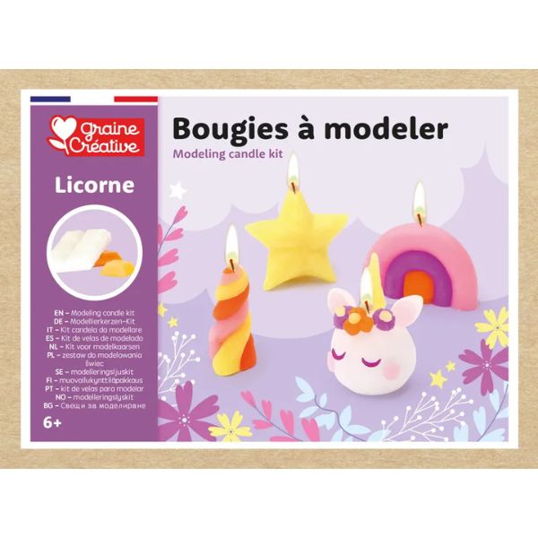 Kids Candle Making Kit - Unicorns