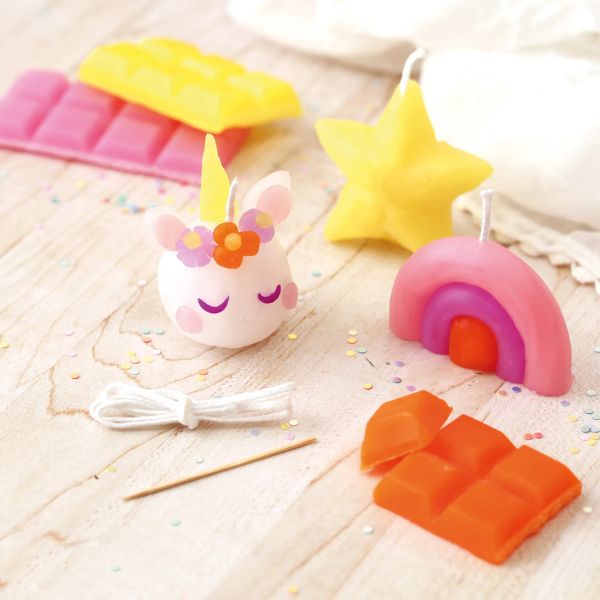 Kids Candle Making Kit - Unicorns