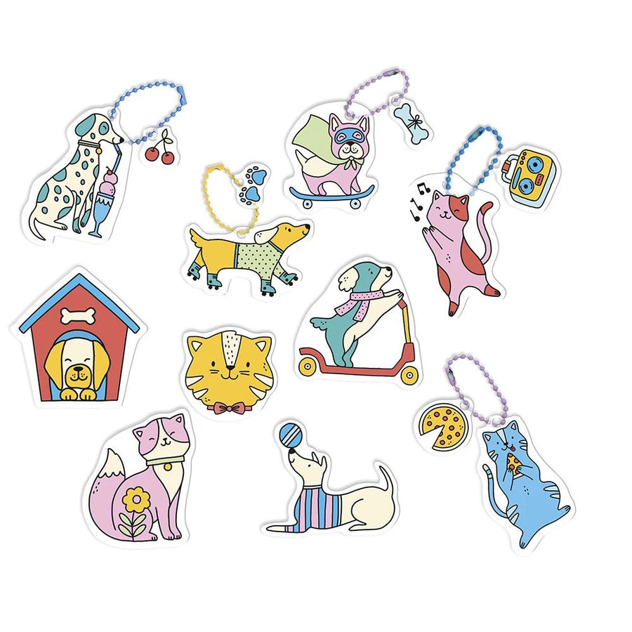 Janod Shrink Plastic Cats & Dogs