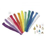 Janod 30 Rainbow Wrap Bracelets to Make