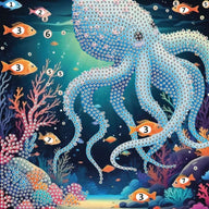 Graine Creative Diamond Art Cards - Sea Creatures