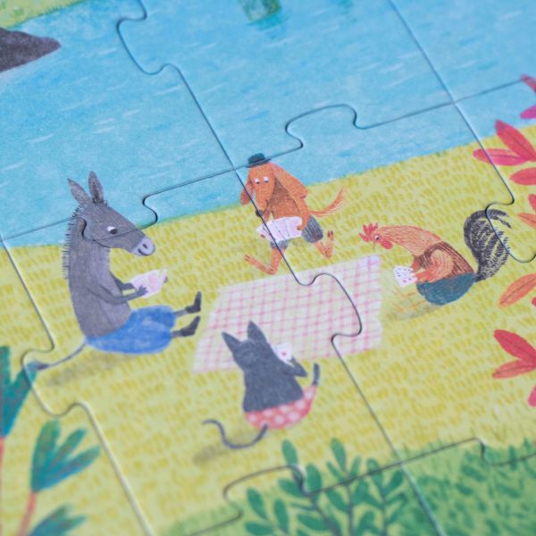 Londji Once Upon A Time Storytelling Jigsaw Puzzle (100 pieces)