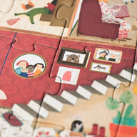 Londji Welcome To My Home! Reversible Jigsaw Puzzle (36 Pieces)