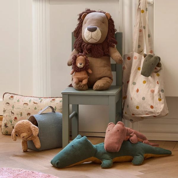 Maileg Pet Supply, Carrier Dusty Blue
