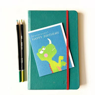 Mini Dinosaur Happy Birthday Card