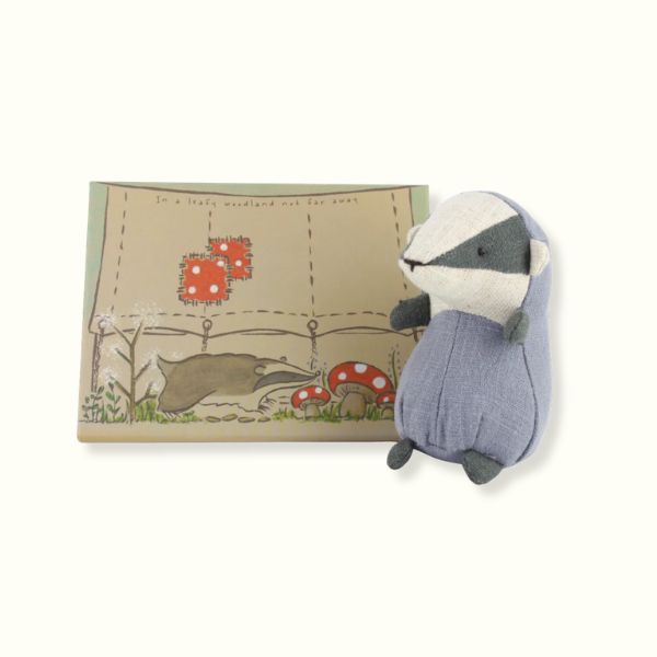 Nutshell Toys - Sooty the Badger Boxed - 125012