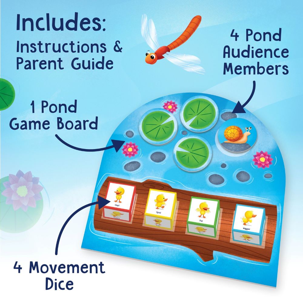 Peaceable Kingdom - Duck, Duck Dance Game for Toddlers 2+