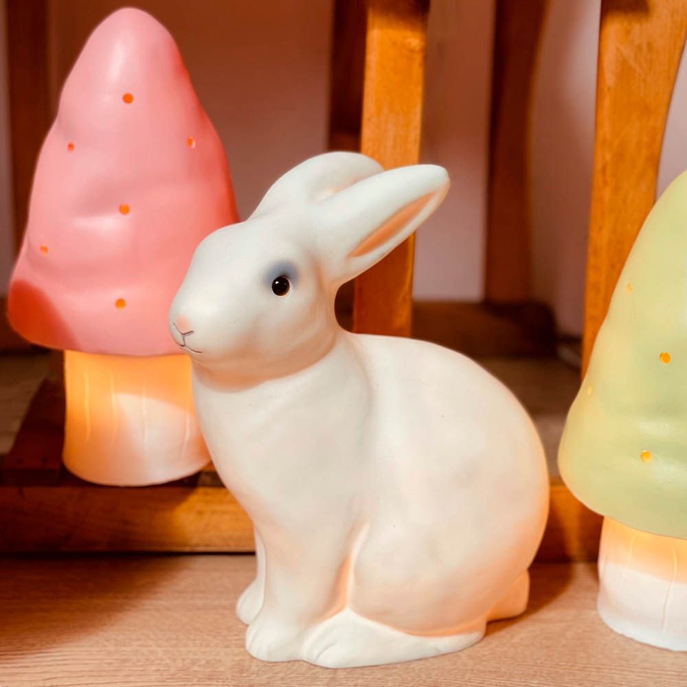 Egmont Toys Rabbit Night Light, White
