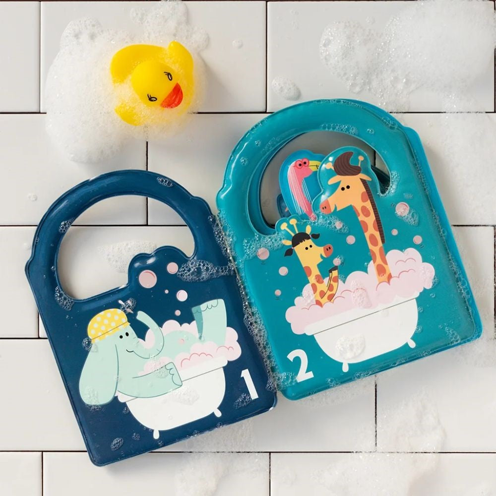 Colour changing bath book