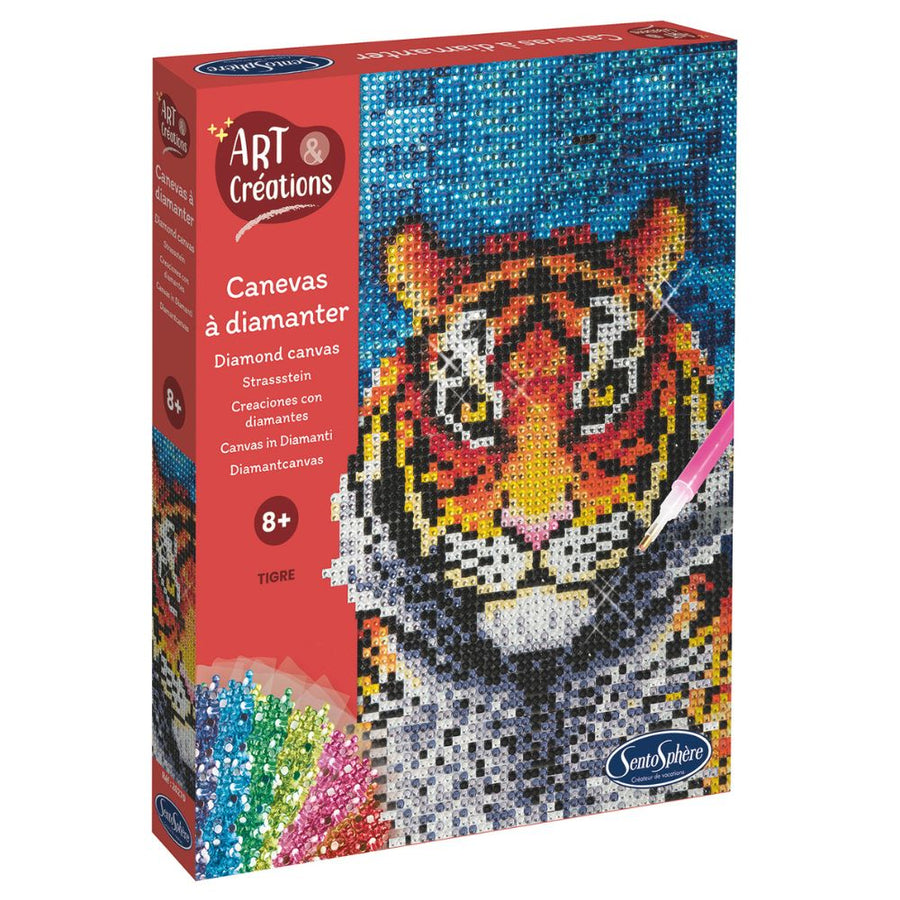 Sentosphere Tiger Diamond Picture Mosaic