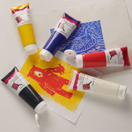 Block printing watercolours