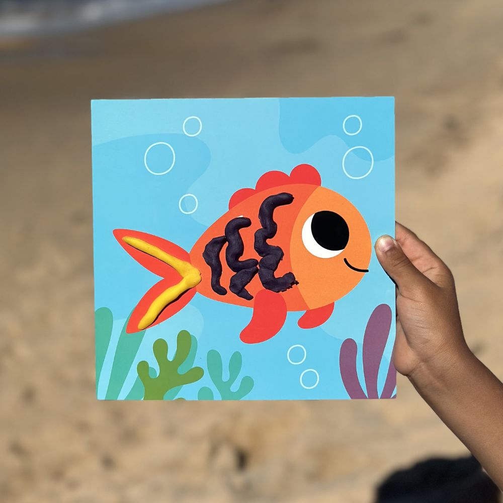 Under The Sea Dough Sensory Kids Craft Kit - My Creative Box