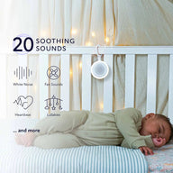 Zello Portable Nightlight & White Noise Machine Baby Sleep Aid