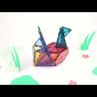 CONNETIX Magnetic Tiles 40 Piece Pastel Geometry Pack