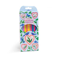 Eeboo Hearts & Birds 12 Fluorescent Pencils