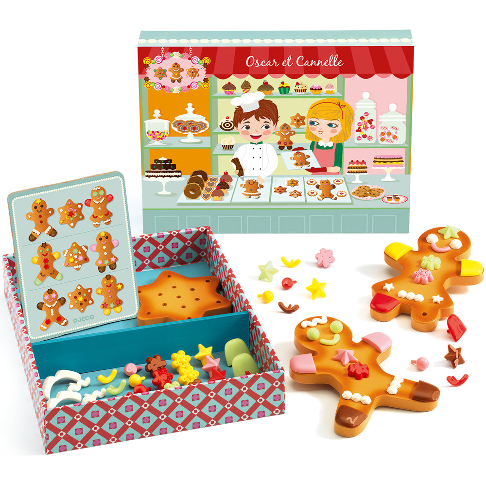 Djeco Oscar and Cannelle - Toy Gingerbread Shop