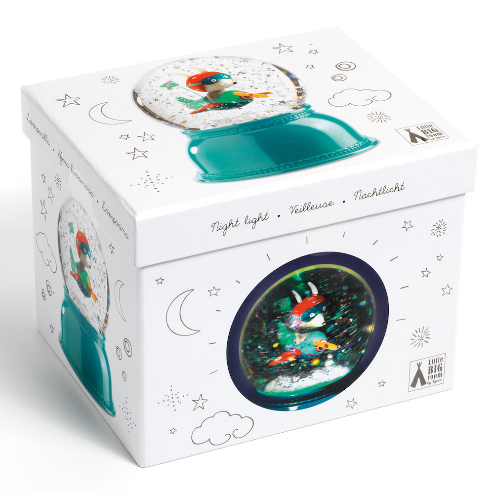Djeco snowglobe night light