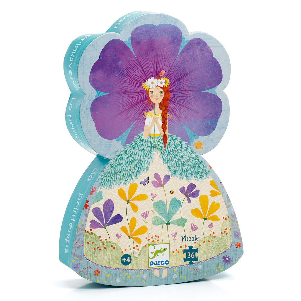 Djeco Silhuette Puzzle Princess of Spring