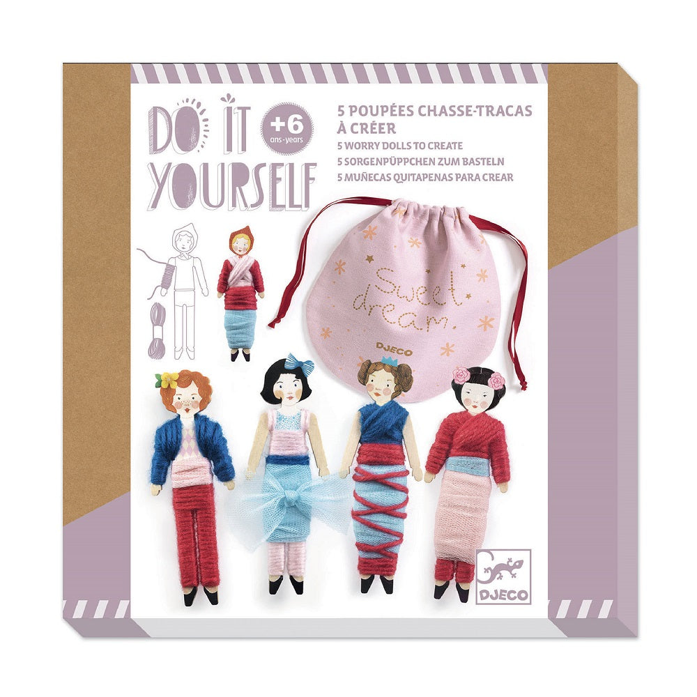 Djeco do it yourself worry dolls