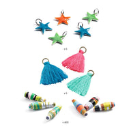 djeco do it yourself pop & colourful paper beads