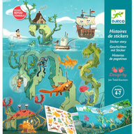 Djeco Stickers Stories - Adventures at Sea
