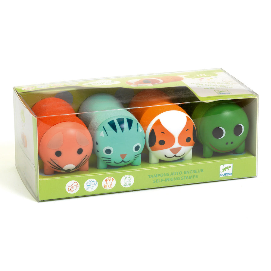 Djeco Stamps for Little Ones - Garden Animals