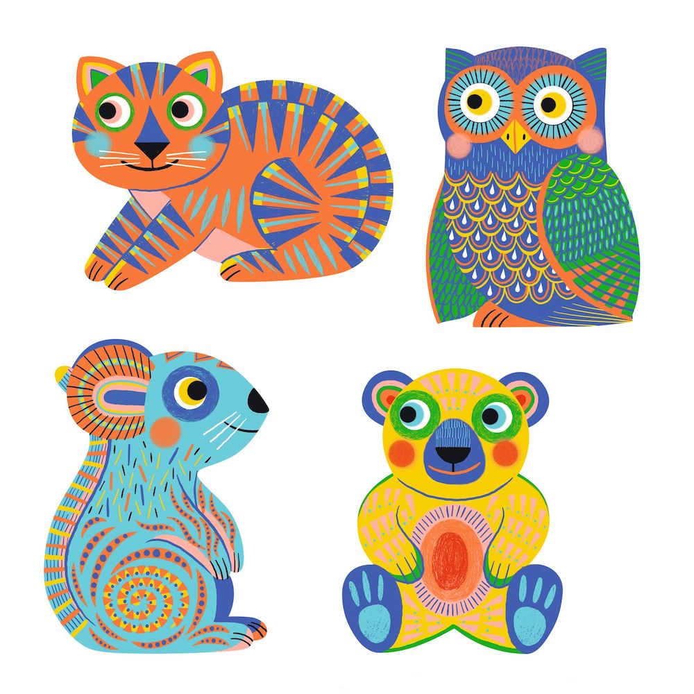 Magic colouring for kids