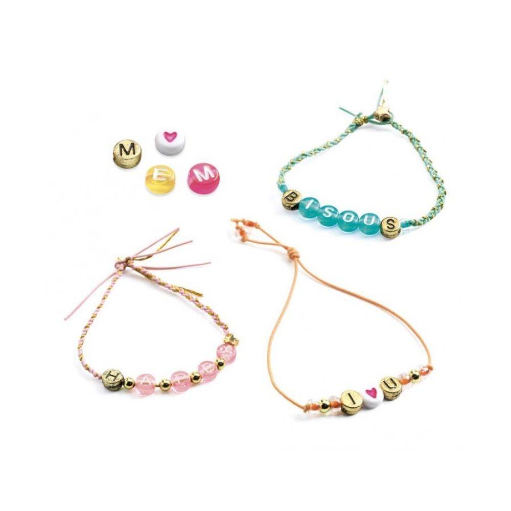 Djeco Beads &amp; Jewellery - Alphabet Beads DJ09839