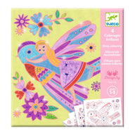 Djeco colouring surprises -  little wings