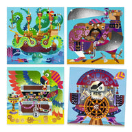 Djeco Mosaic and foil art