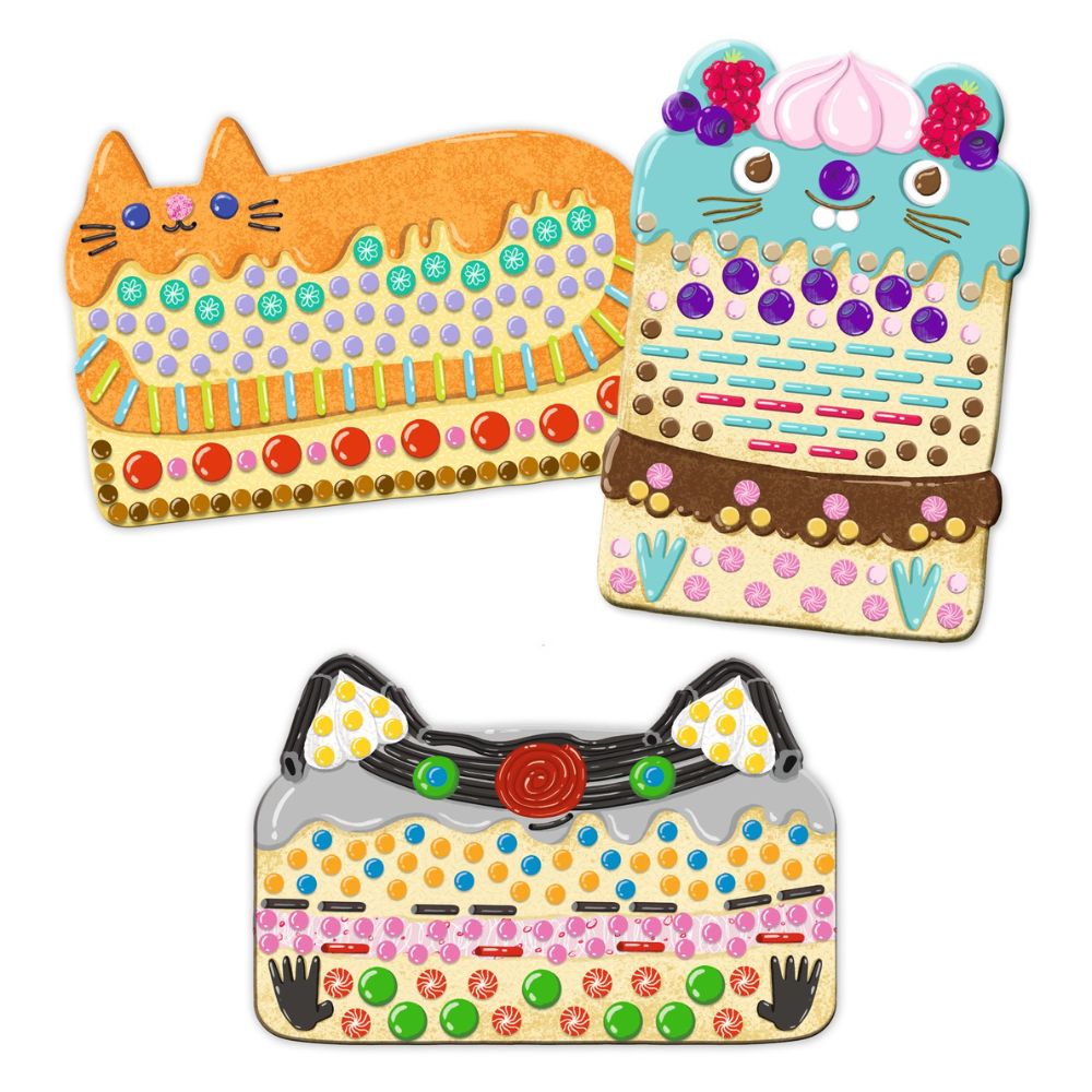 Djeco Mosaics - Cakes and sweets