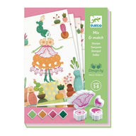 Djeco Stamps - Flower Girls
