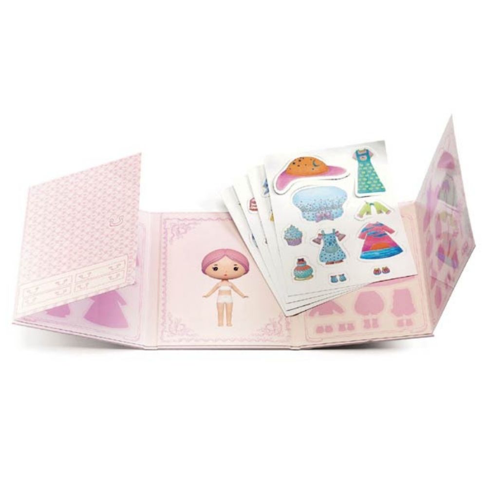 Djeco Tinyly Stickers Miss Lilypink