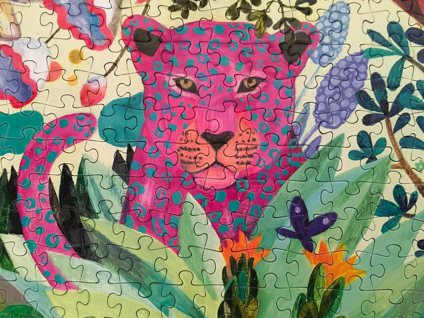 djeco rainbow tiger puzzle 1000 piece