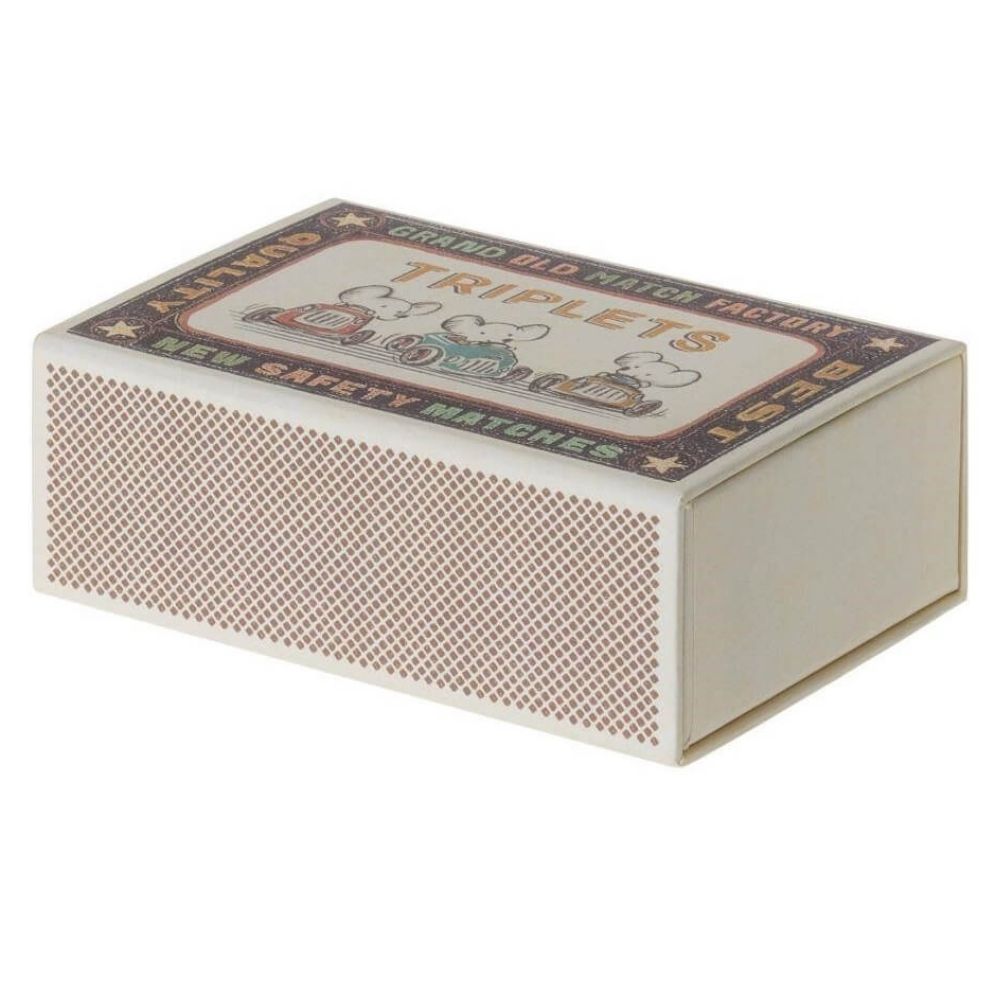 Maileg Triplets, Baby Mice in Matchbox 1000 x 1000