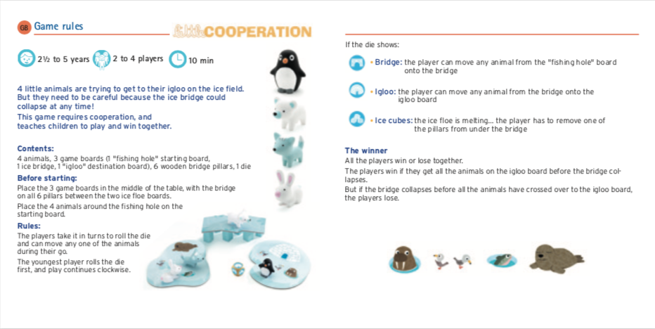 DJ08555 - Djeco Little cooperation Game