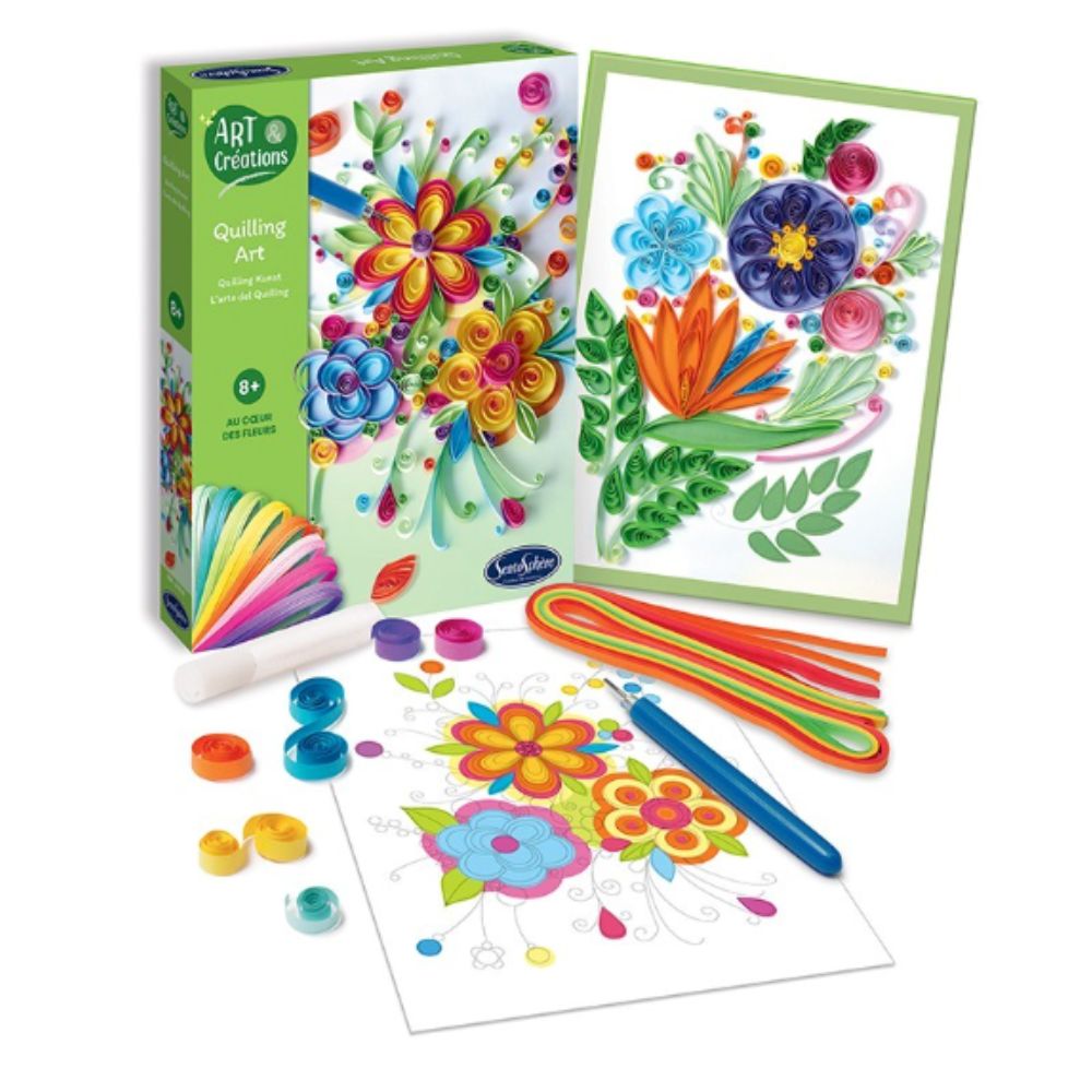 Sentosphere Quilling Art - In the Flowers